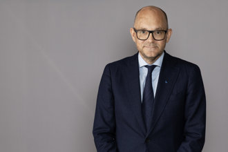 Bild på Arbetsmarknadsminster Johan Britz