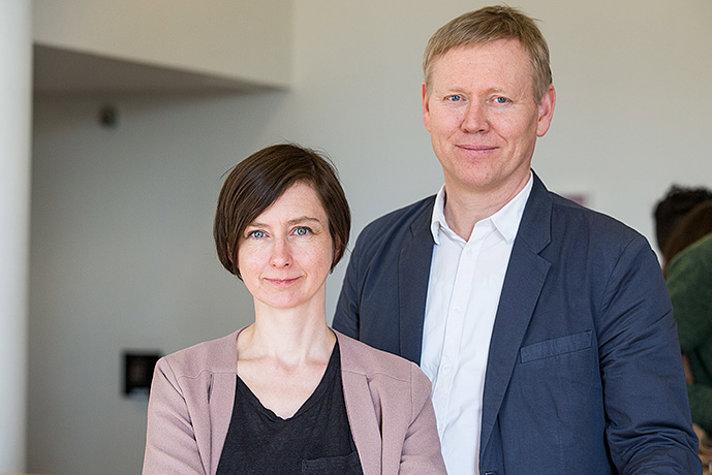Jutta Haider och Olof Sundin vid Institutionen för kulturvetenskaper, Lunds Universitet
