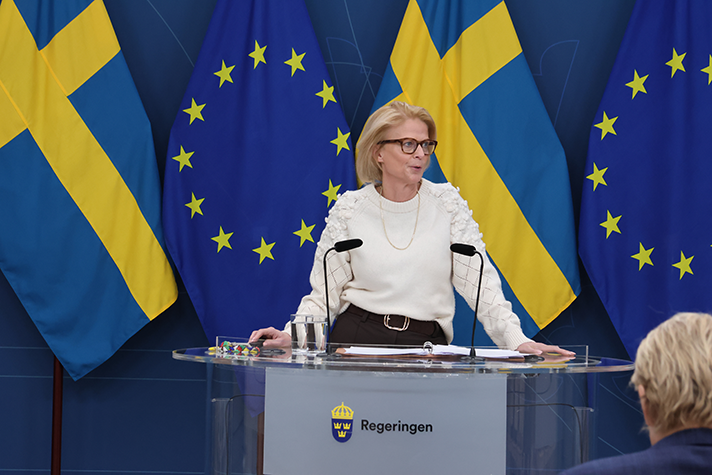 Finansminister Elisabeth Svantesson.