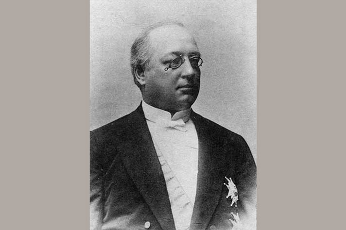 Porträttbild på Erik Gustaf Boström.