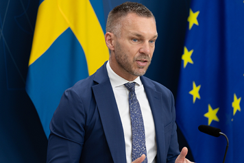 Civilminister Erik Slottner.