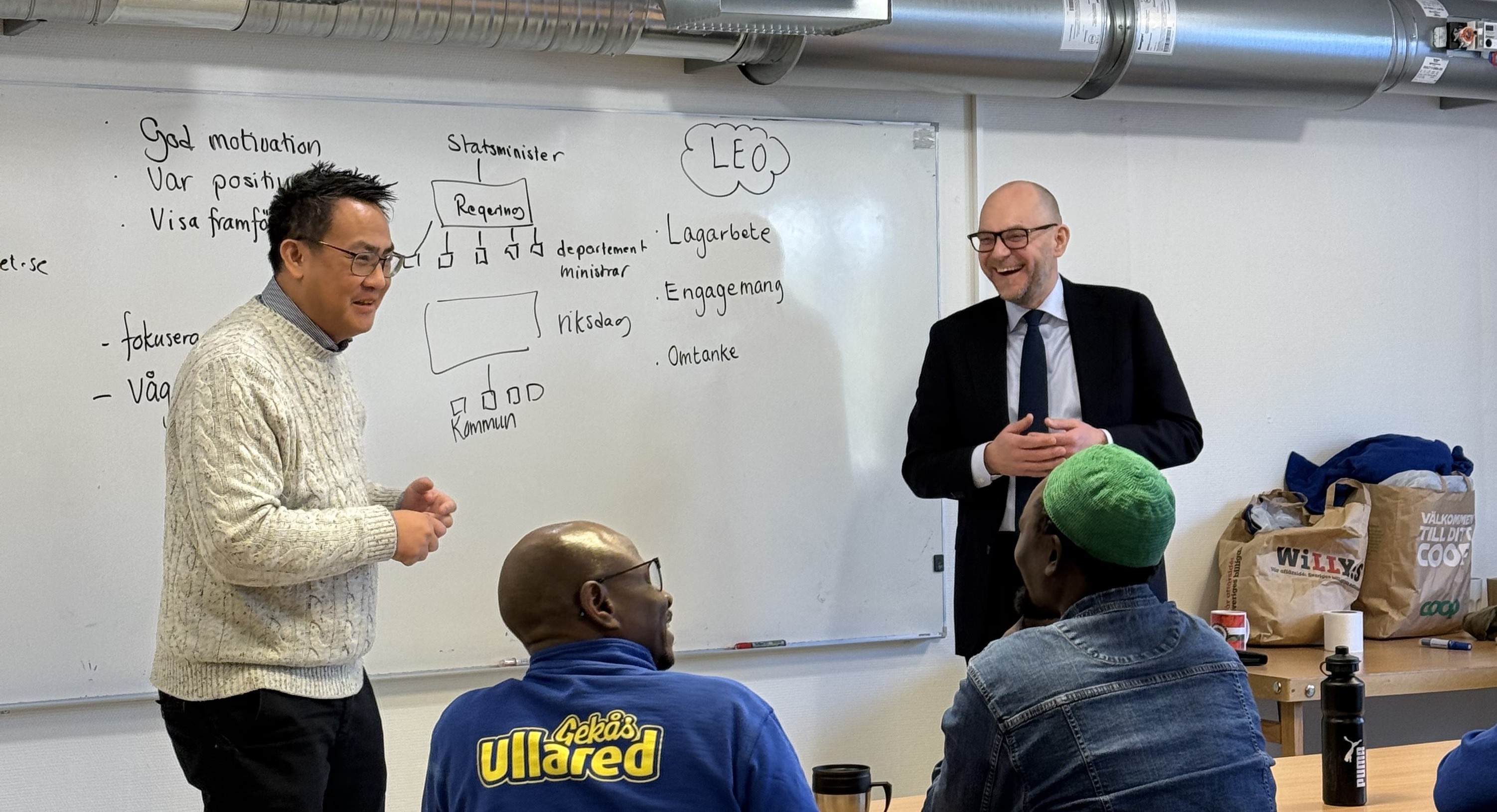 Johan Britz besöker Gekås Ullared