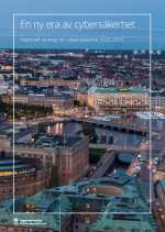 Omslag till Nationell strategi för cybersäkerhet 2025-2029