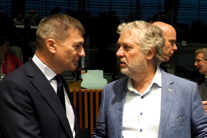 Peter Eriksson och Andrus Ansip