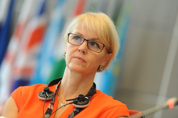 Ulrika Funered, ambassadör och chef för Sveriges OSSE-delegation i Wien.
