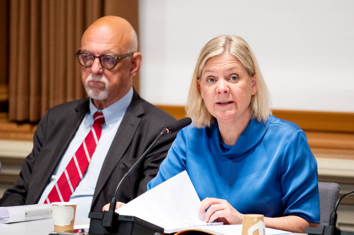 Magdalena Andersson och Hans Dahlgren