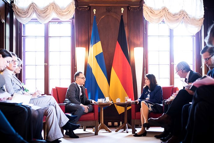 Möte mellan Sveriges och Tysklands utrikesministrar