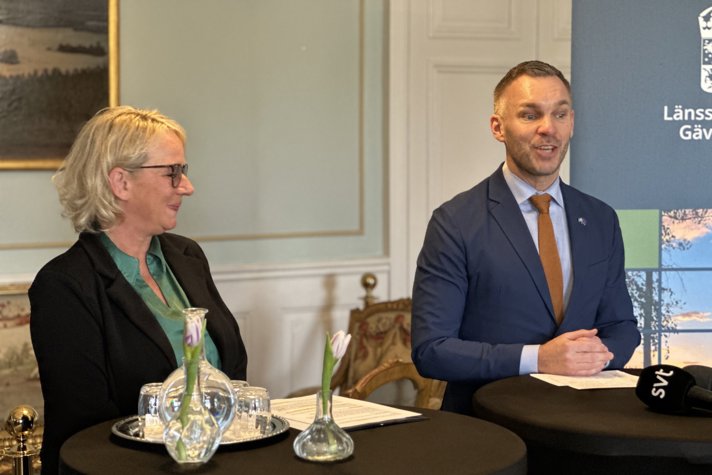 Erik Slottner och Carina Ståhl Herrstedt