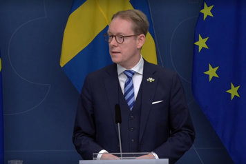 Utrikesminister Tobias Billström