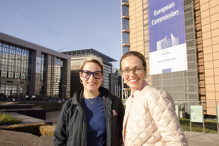 Victoria Frelén och Nataša Bošković