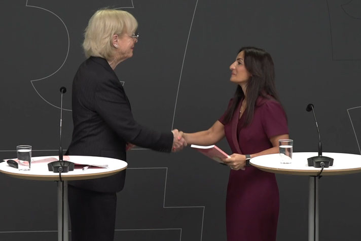 Utredningen överlämnas av utredaren till kulturministern.