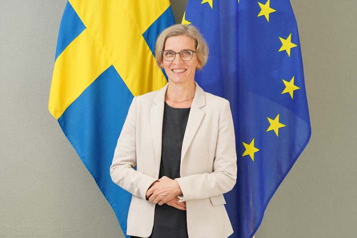 Foto av ambassadör Ingrid Ask