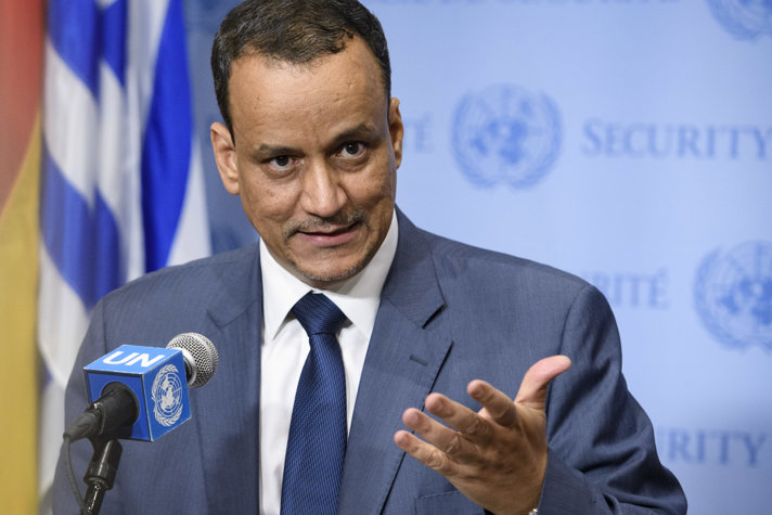 Generalsekreterarens särskilda sändebud för Jemen, Ismail Ould Cheikh Ahmed
