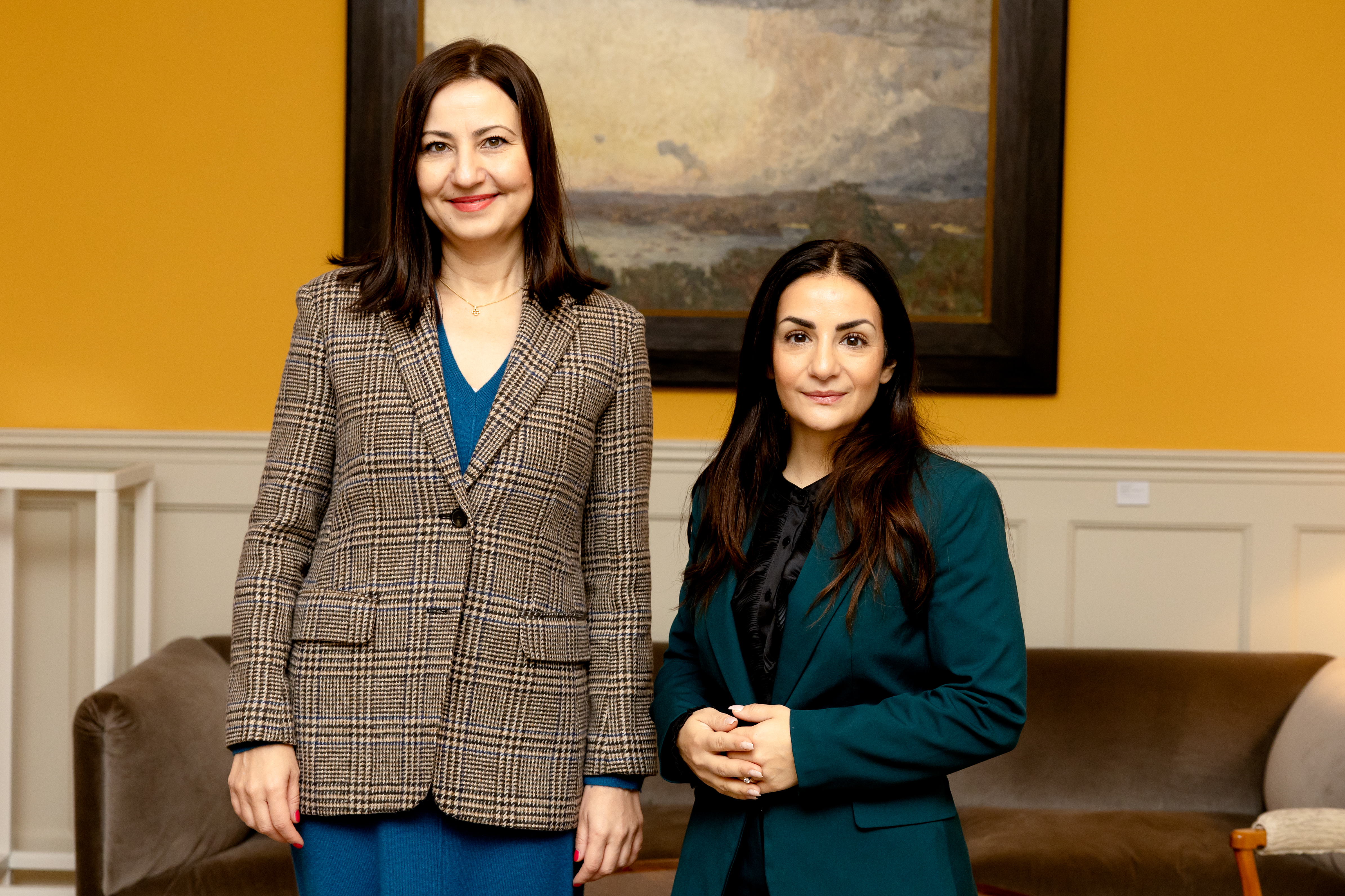 EU-kommisionär Illiana Ivanova och kulturminister Parisa Liljestrand