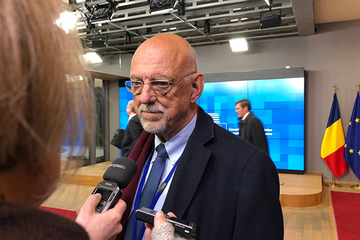 Hans Dahlgren, EU-minister