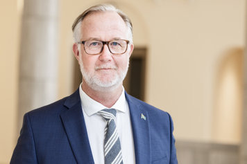 Johan Pehrson, arbetsmarknads- och integrationsminister