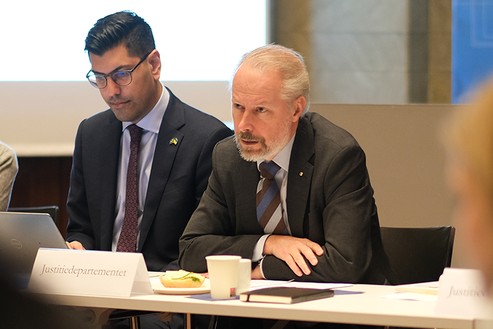 Från vänster Adam Reuben och Anders Hall