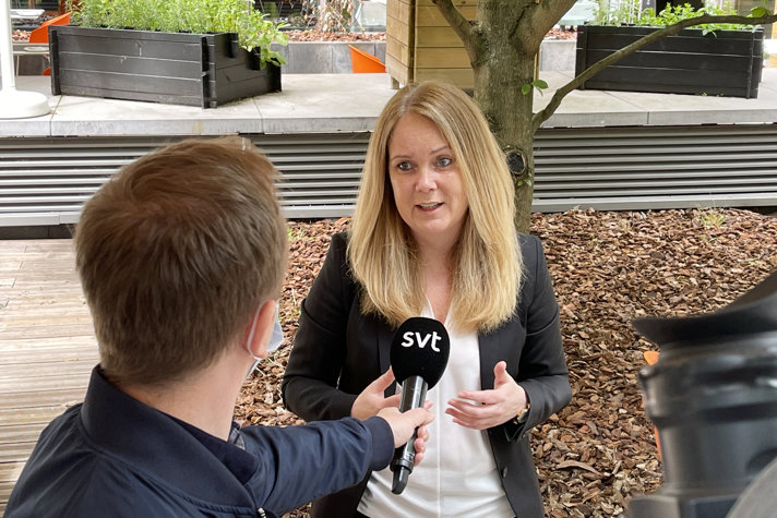 Landsbygdsminister Jennie Nilsson