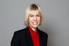 Porträttbild på statssekreterare Maria Nilsson.