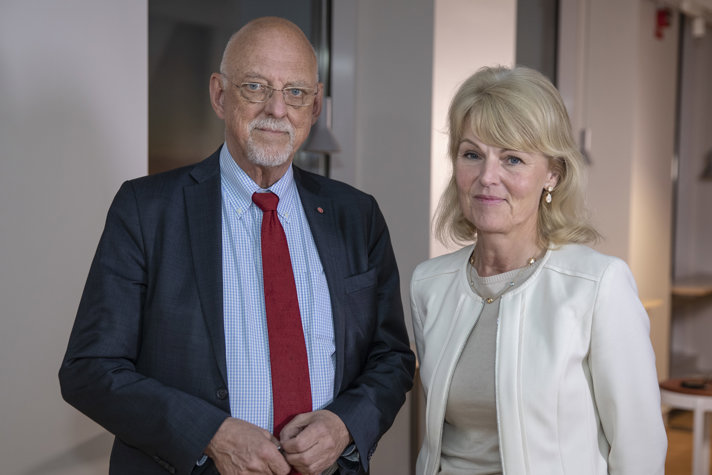 Anna Hallberg och Hans Dahlgren
