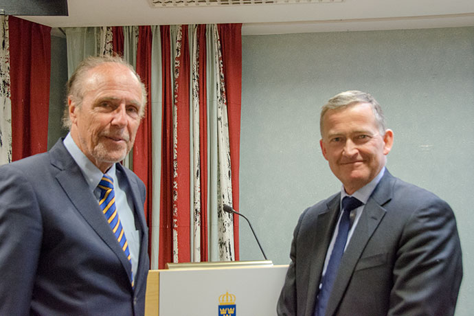 Lars Oxelheim och Anders Ahnlid