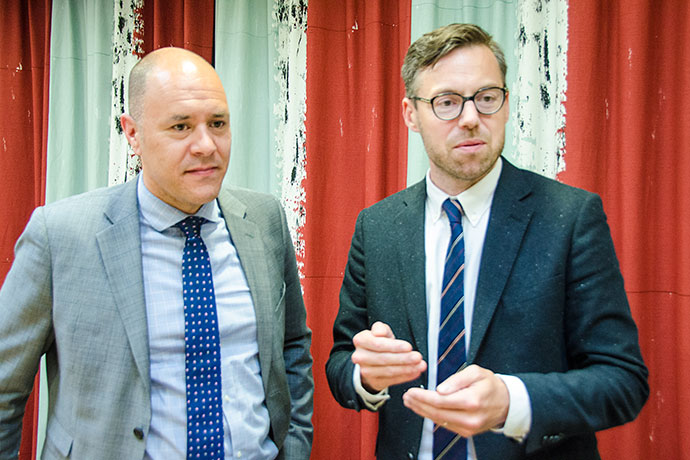 Mikael Eriksson och Niklas Bremberg