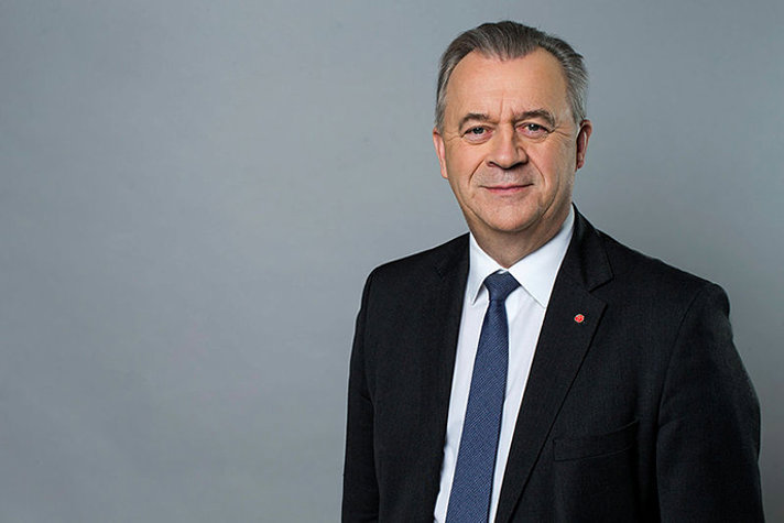 Porträtt på Sven-Erik Bucht