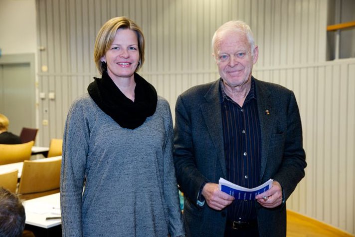 Bild på Loa Brynjulfsdottir och Thomas Hammarberg.
