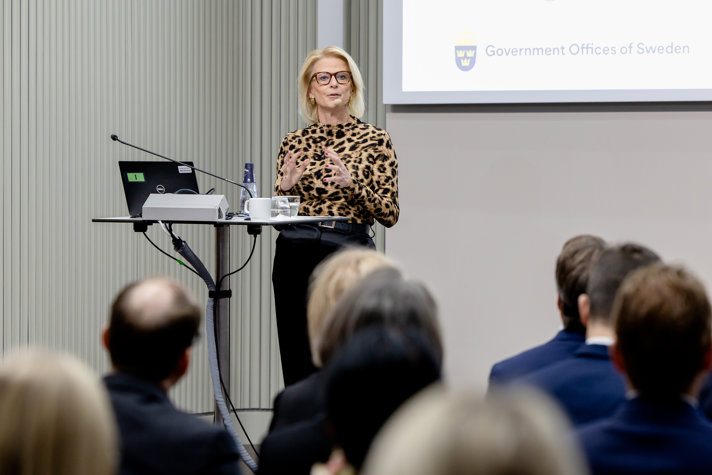 Finansminister Elisabeth Svantesson.