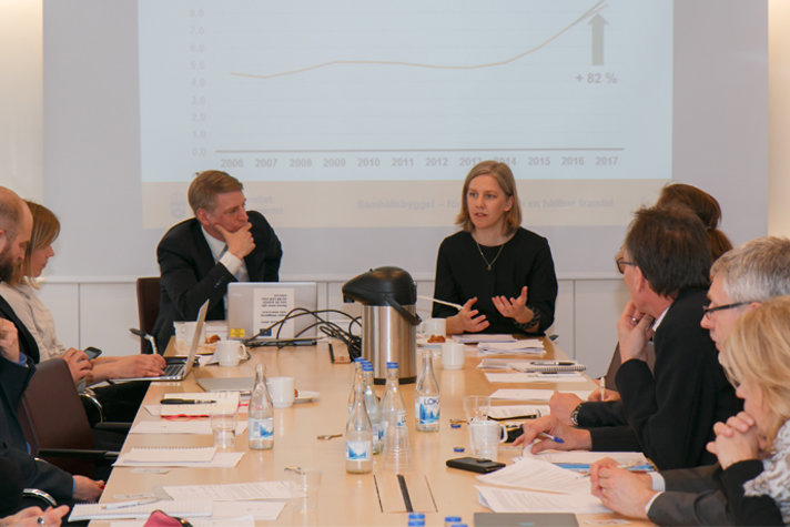 Biträdande finansminister Per Bolund och miljöminister Karolina Skog