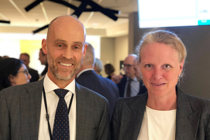 Mikael Lindvall och Anna Jardfelt