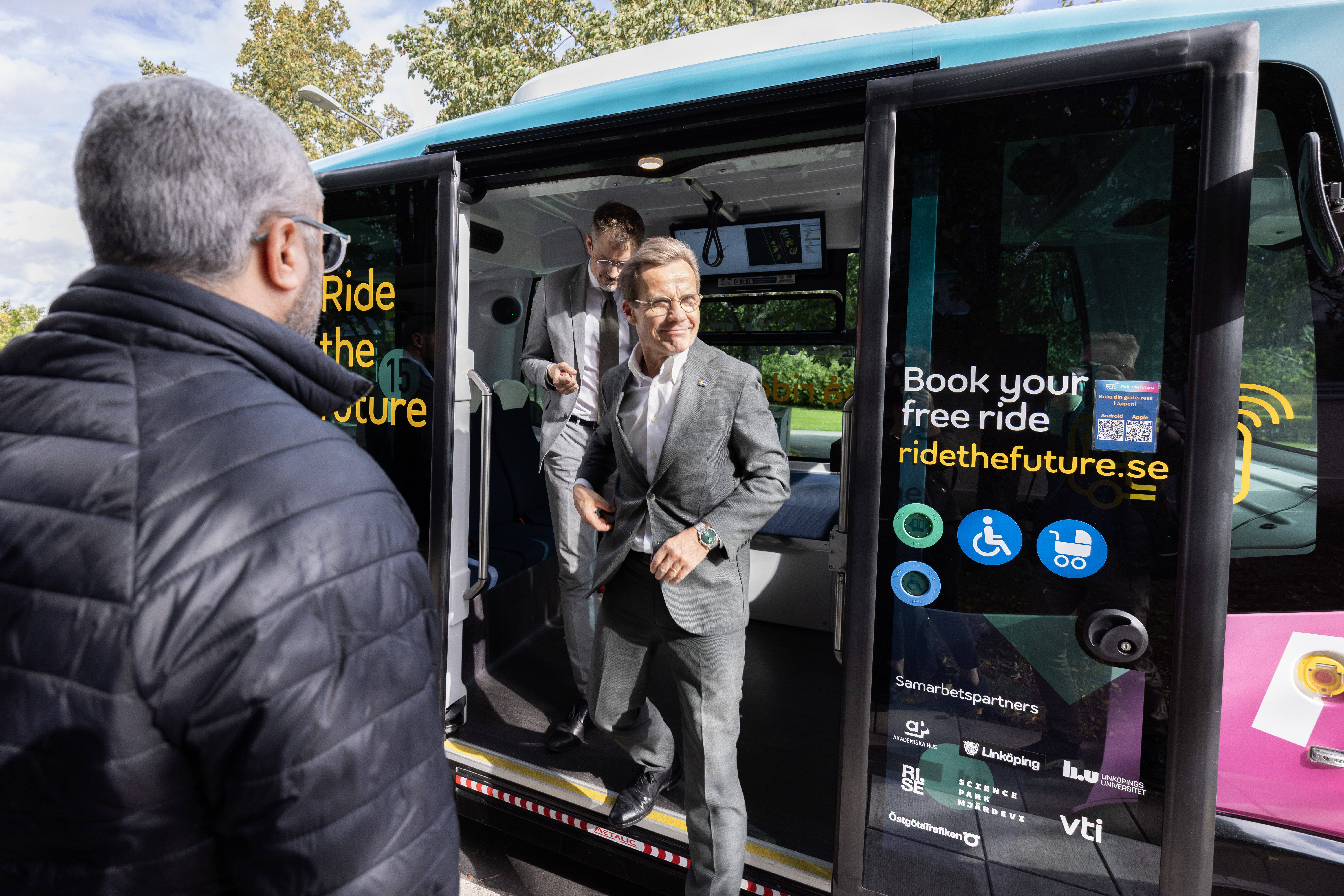 Statsministern besökte Linköpings universitet.