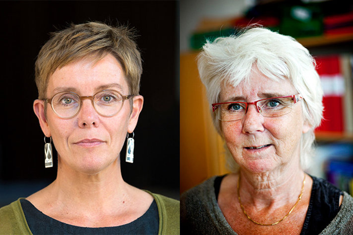 Helena Henriksson och Birgitta Jordansson