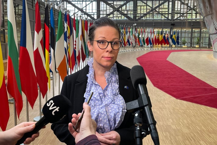 Migrationsminister Maria Malmer Stenergard