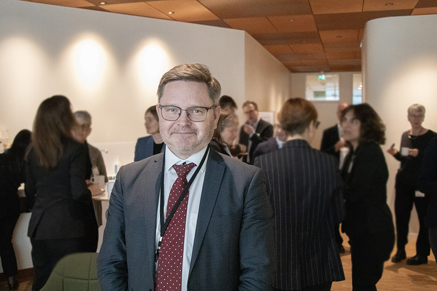 Landsbygdsminister Peter Kullgrens statssekreterare Daniel Liljeberg