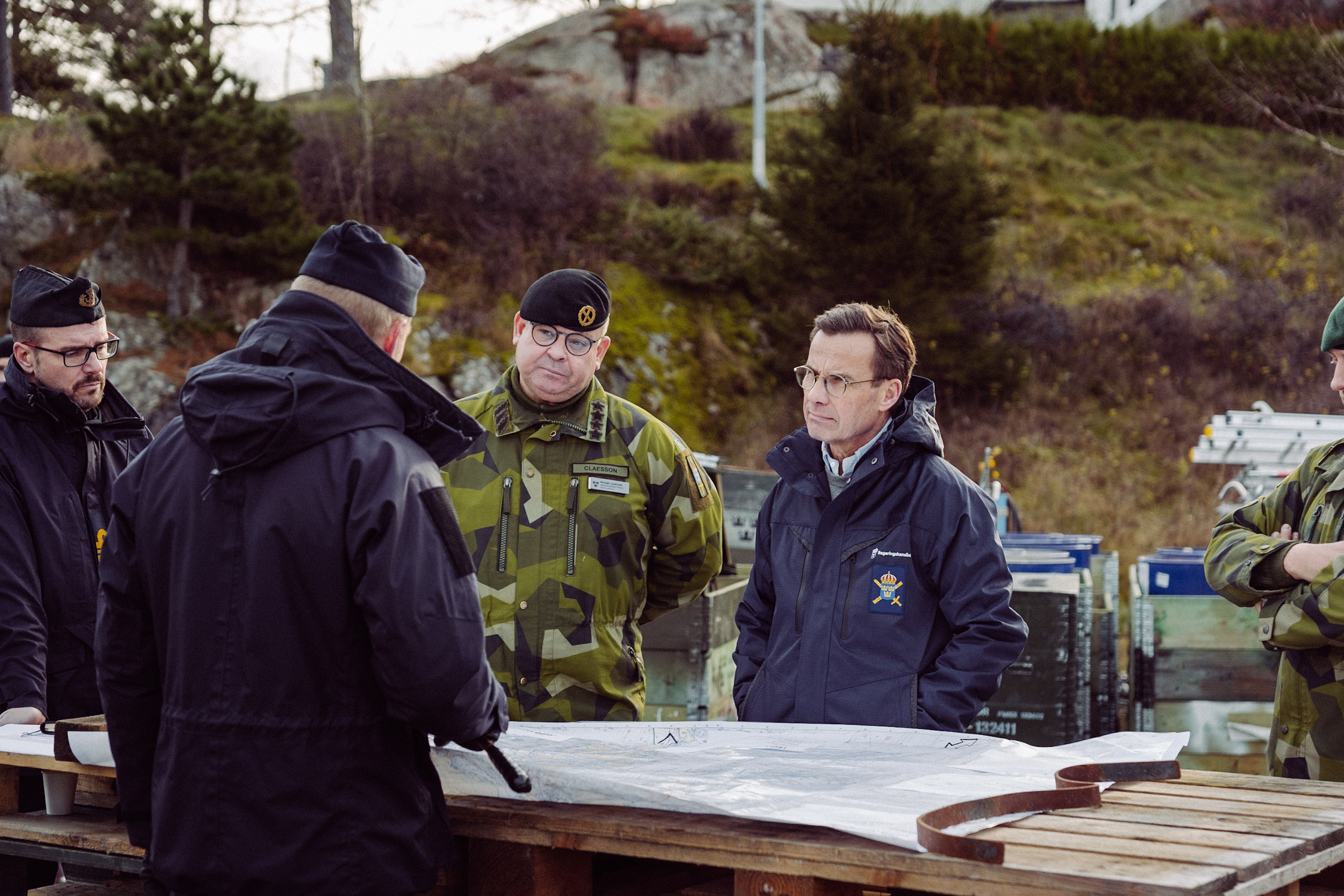 Besöket i Göteborg var statsministerns och överbefälhavarens första gemensamma verksamhetsbesök.