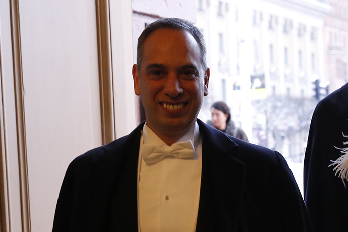 Uruguays ambassadör. 