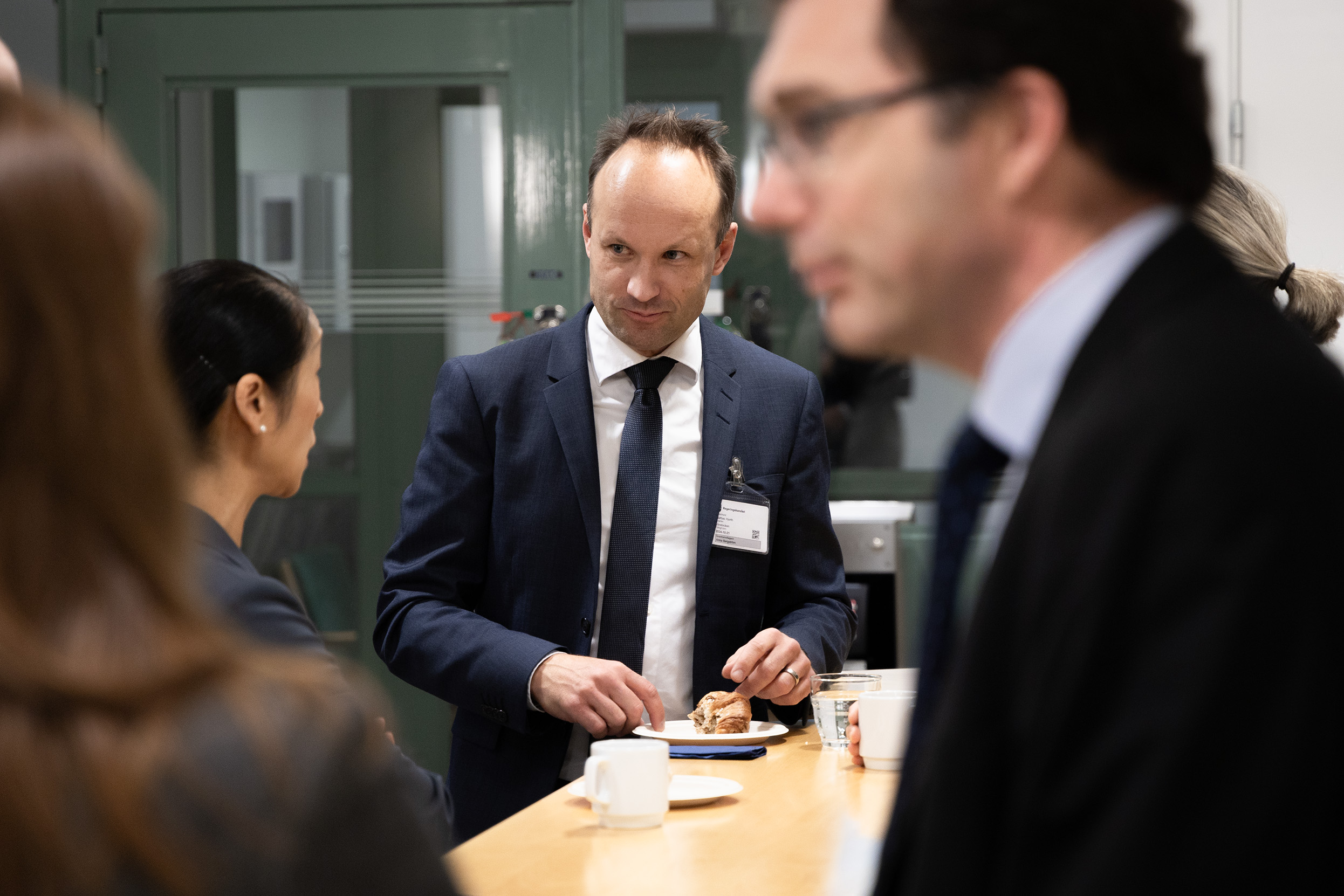 Matthias Hjort på seminarium