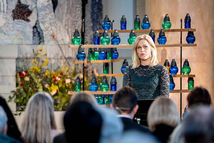 Jämställdhets- och biträdande arbetsmarknadsminister Paulina Brandberg