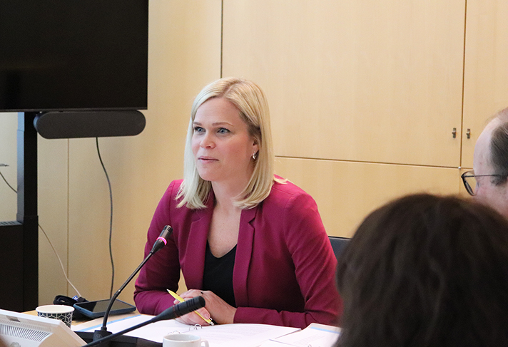 jämställdhets- och biträdande arbetsmarknadsminister Paulina Brandberg 