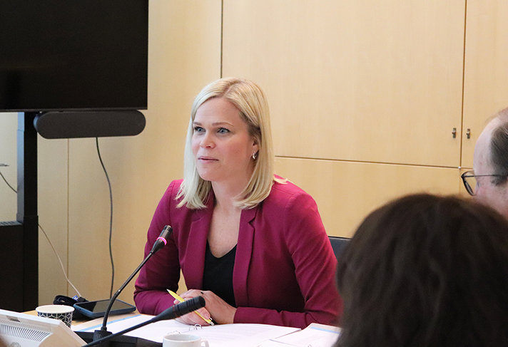 jämställdhets- och biträdande arbetsmarknadsminister Paulina Brandberg