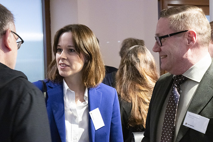 Sara Modig, statssekreterare hos energi- och näringsminister Ebba Busch, med ansvar för näringslivsfrågor.