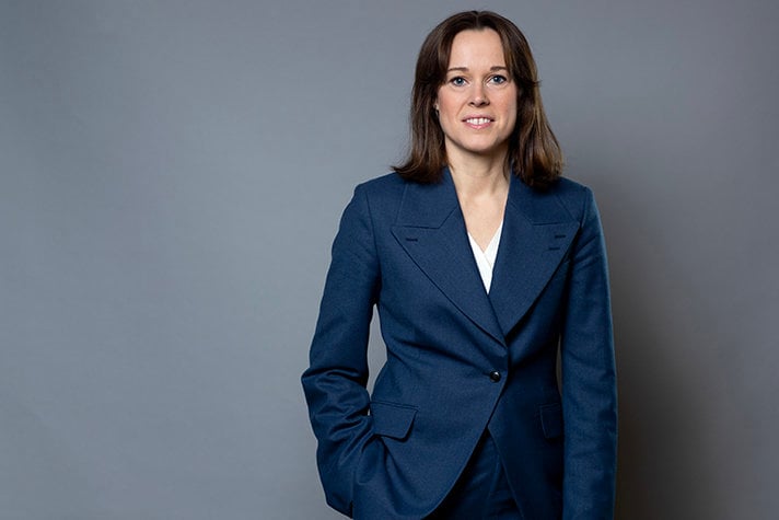 Sara Modig, statssekreterare hos energi- och näringsminister Ebba Busch.