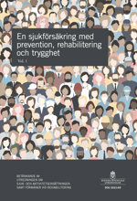Omslagsbild med tecknade männsikoansikten i stor grupp