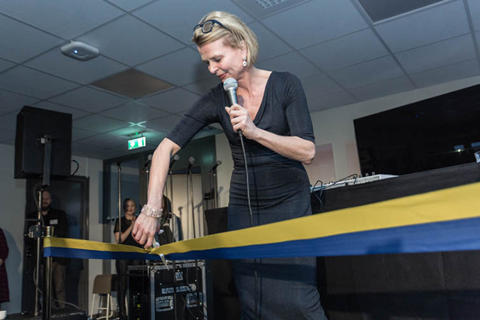 Jämställdhetsminister Åsa Regnér vid invigningen av den nya myndigheten för jämställdhetsfrågor i Göteborg. Jämställdhetsminister Åsa Regnér vid invigningen av den nya myndigheten för jämställdhetsfrågor i Göteborg.