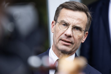 Statsminister Ulf Kristersson 