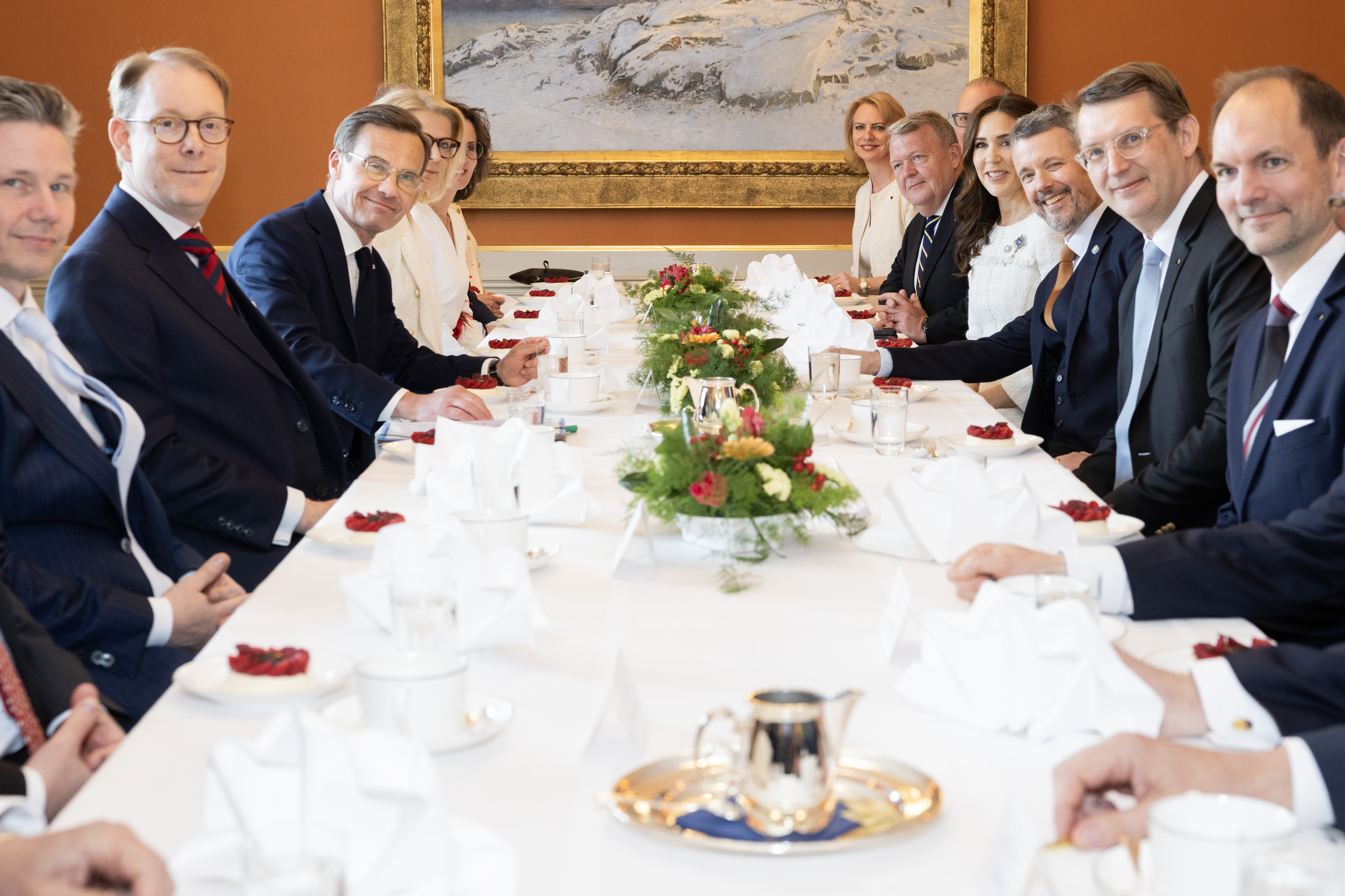 Överläggningar i Rosenbad. 