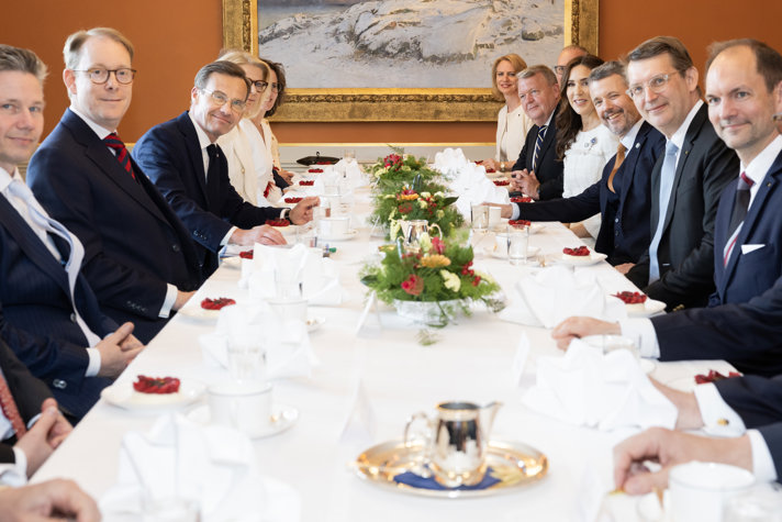 Överläggningar i Rosenbad.