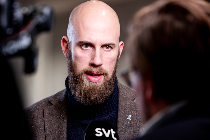 Carl-Oskar Bohlin på Folk och Försvar.