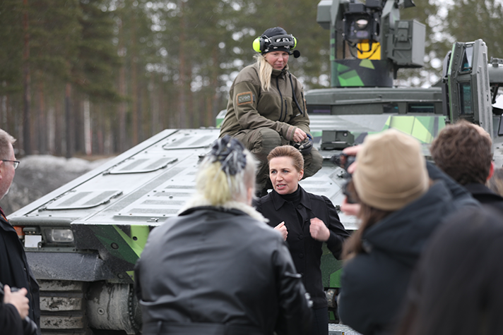 Danmarks statsminister Mette Frediksen.